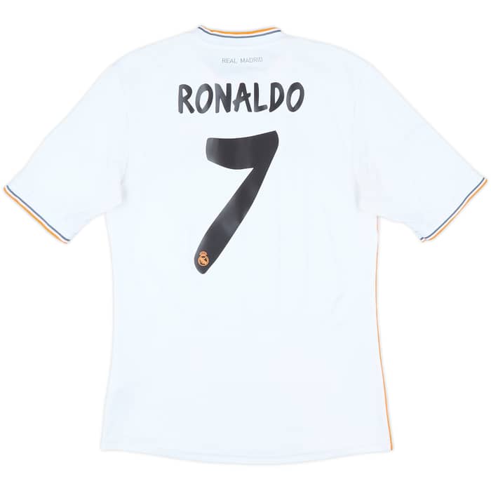 2013-14 Real Madrid Home Shirt Ronaldo #7 - 6/10 - (M)