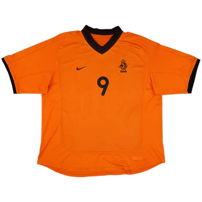 2000-02 Netherlands Home Shirt V.Nistelrooy #9 - 8/10 - (XXL)