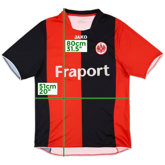 2007-09 Eintracht Frankfurt Home Shirt - 8/10 - (L)