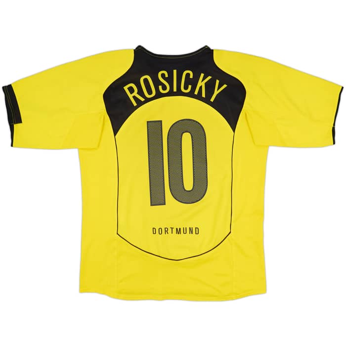 2004-05 Borussia Dortmund Home Shirt Rosicky #10 - 5/10 - (L)