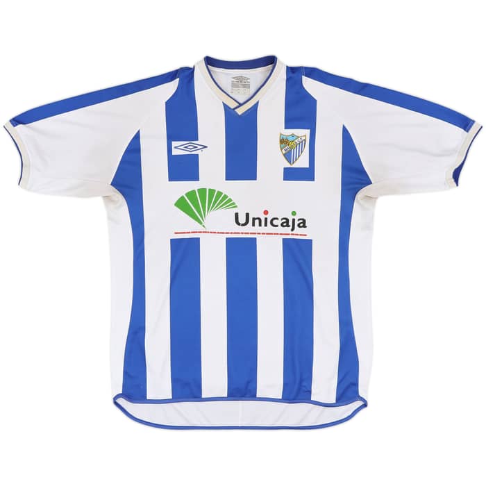 2001-02 Malaga Home Shirt - 6/10 - (XL)