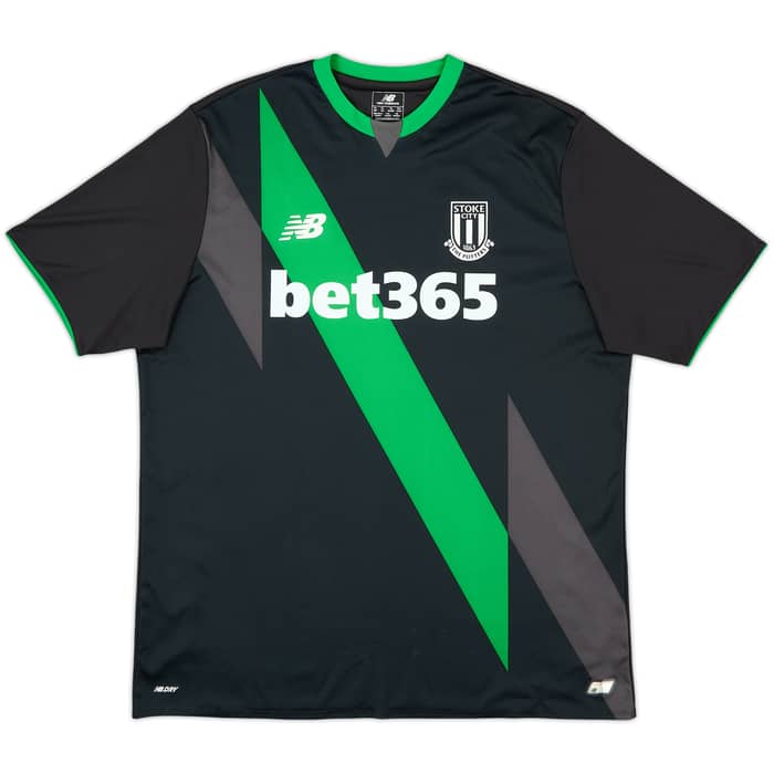 2015-16 Stoke City Away Shirt Crouch #25 - 9/10 - (XL)