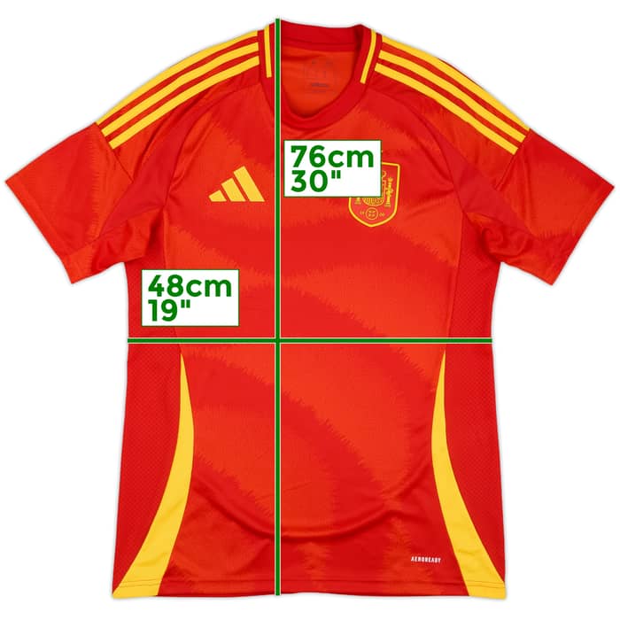 2024-25 Spain Home Shirt - 5/10 - (M)