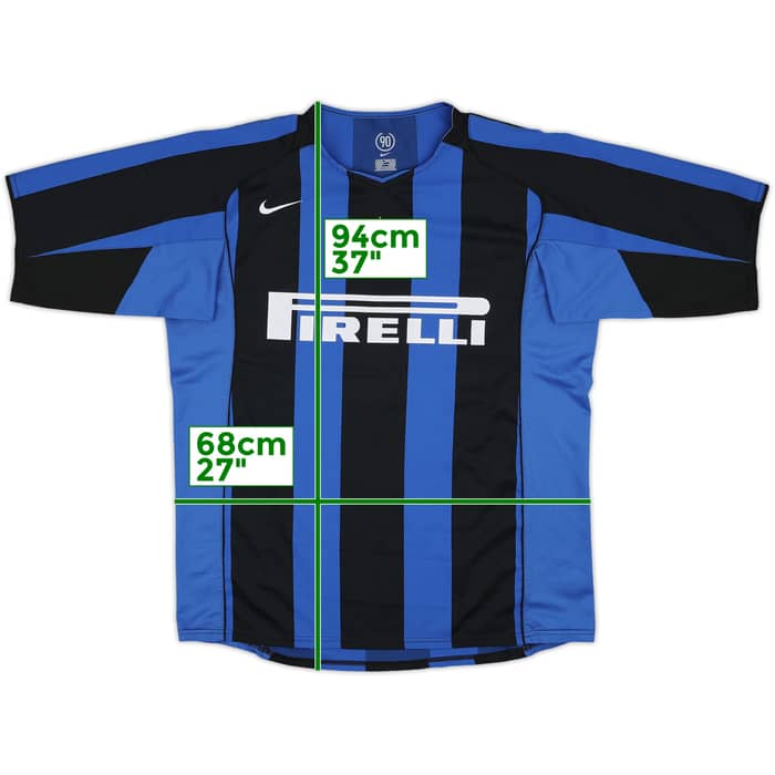 2004-05 Inter Milan Home Shirt - 8/10 - (XL)