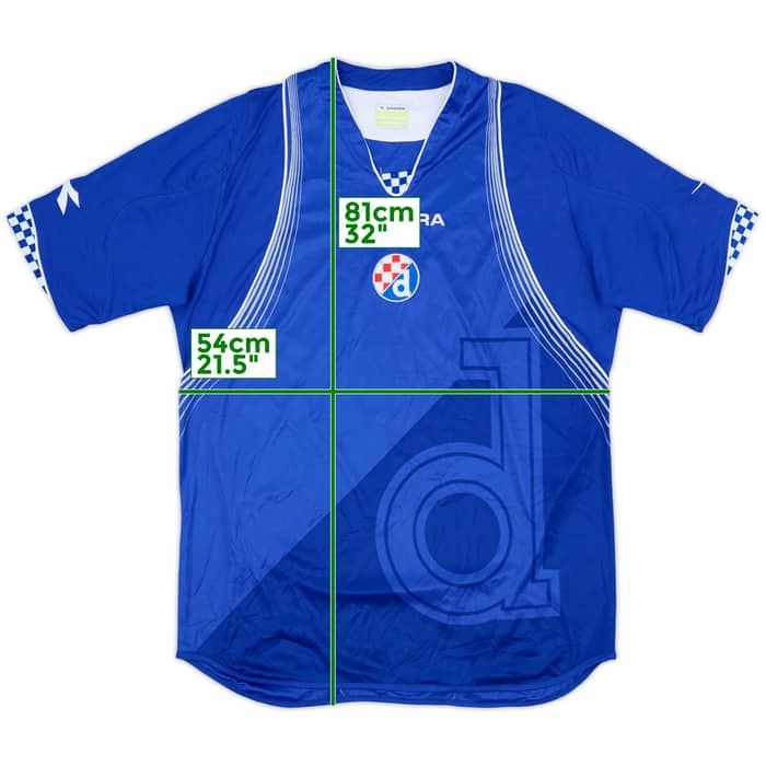 2007-08 NK Dinamo Zagreb European Home Shirt - 9/10 - (L)