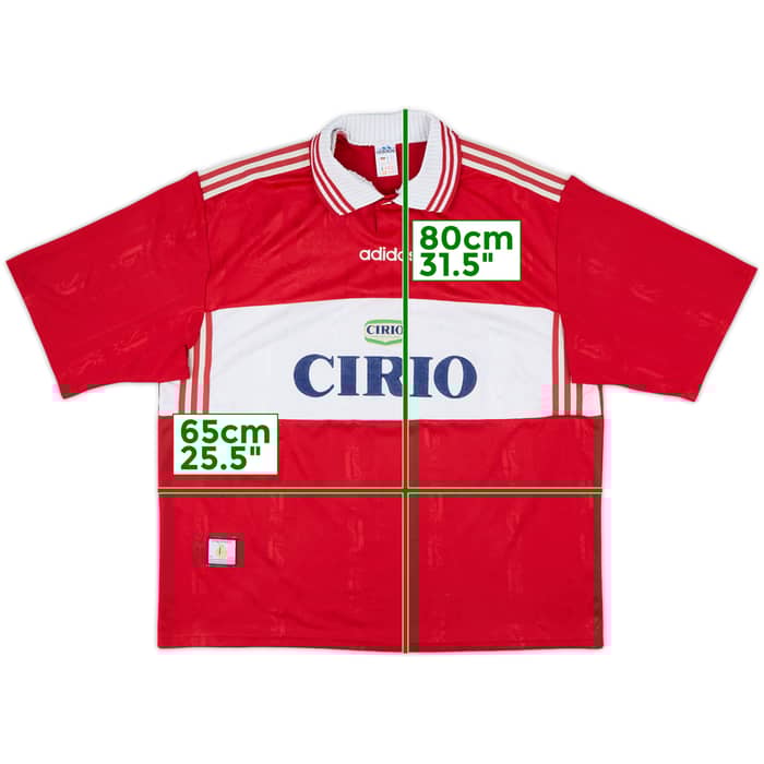 1997-98 Standard Liege Home Shirt - 8/10 - (XXL)