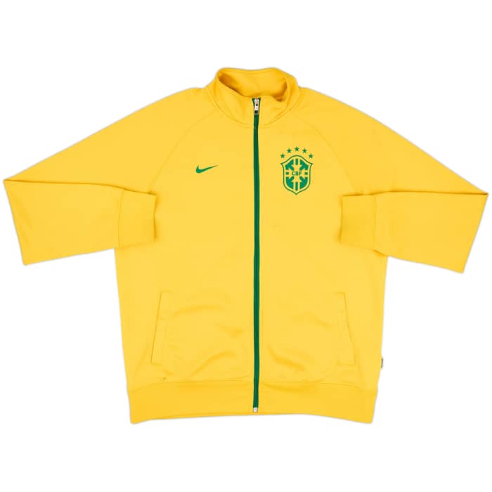 2014-15 Brazil Nike Track Jacket - 6/10 - (L)