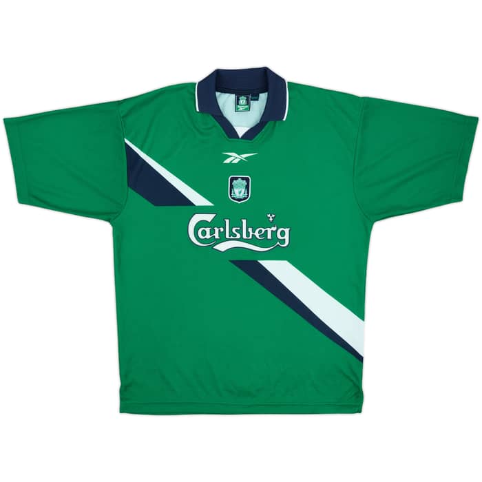 1999-00 Liverpool Away Shirt Smicer #7 - 8/10 - (M)