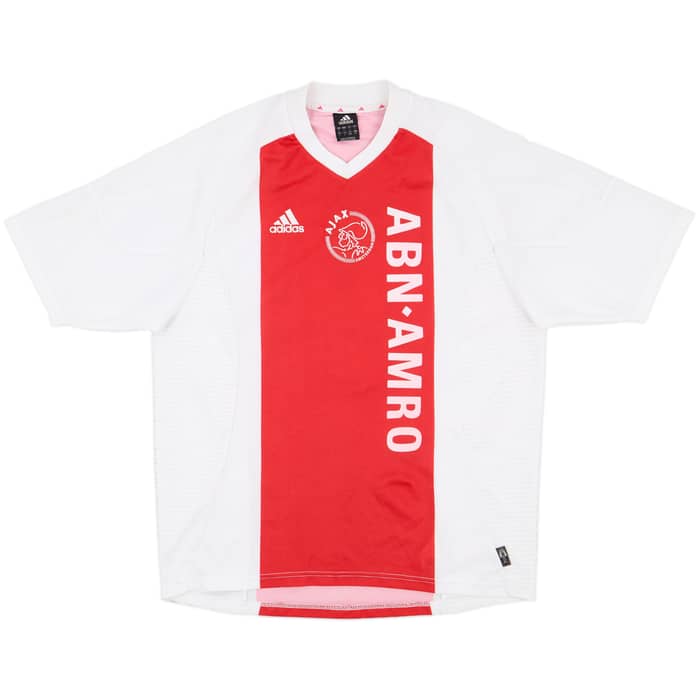 2002-04 Ajax Home Shirt Zlatan #9 - 8/10 - (L)