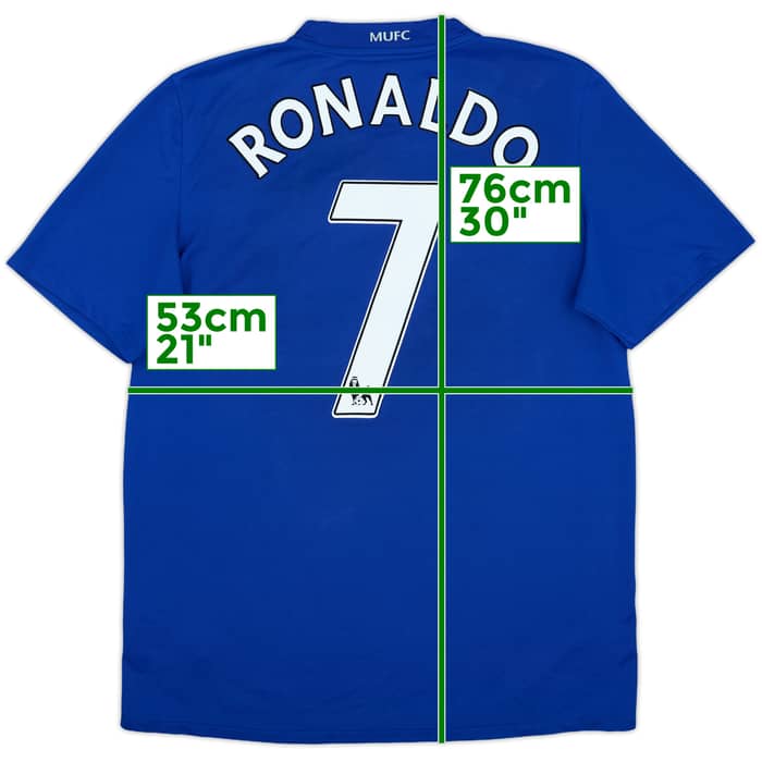 2008-09 Manchester United Third Shirt Ronaldo #7 - 6/10 - (L)