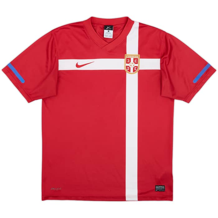 2010-11 Serbia Basic Home Shirt - 7/10 - (S)