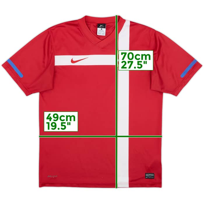2010-11 Serbia Basic Home Shirt - 7/10 - (S)