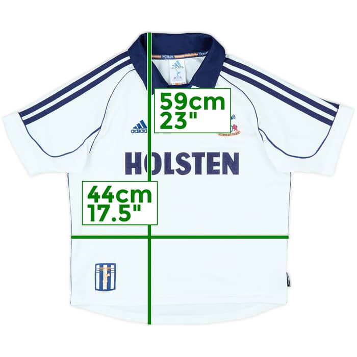 1999-01 Tottenham Home Shirt - 5/10 - (L.Boys)