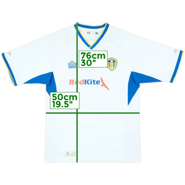2007-08 Leeds United Home Shirt - 5/10 - (M)