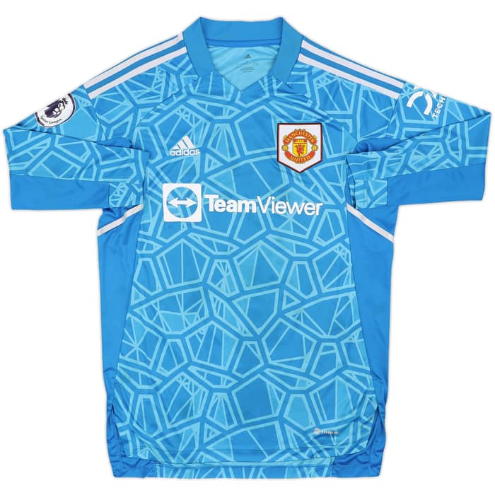 2022-23 Manchester United GK Shirt De Gea #1 - 7/10 - (L)