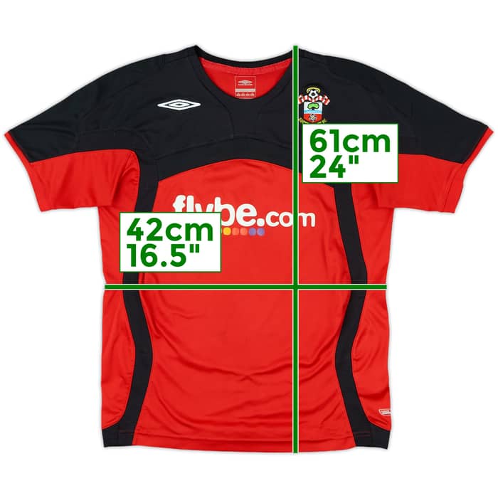 2008-09 Southampton Umbro Training Shirt - 6/10 - (L.Boys)