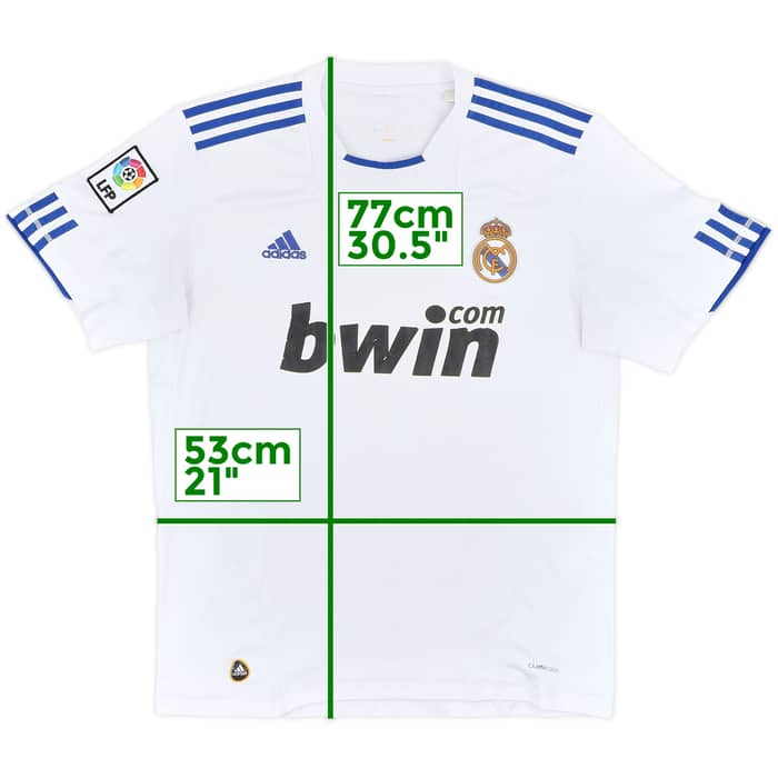 2010-11 Real Madrid Home Shirt - 5/10 - (M)