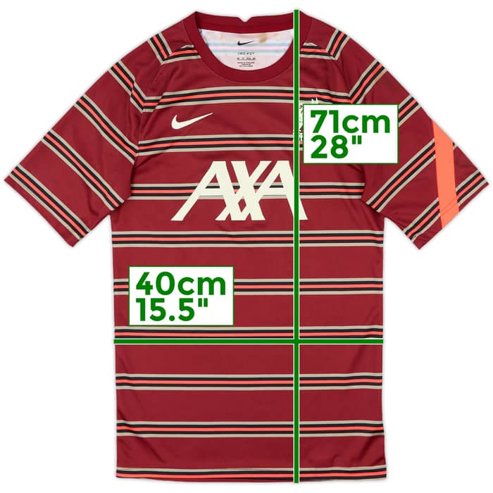 2021-22 Liverpool Nike Training Shirt - 5/10 - (XS)