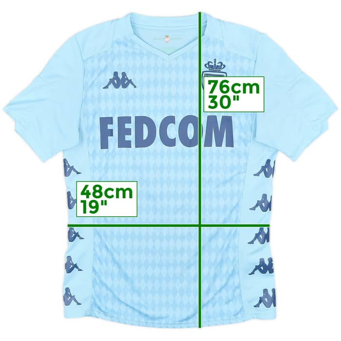 2019-20 Monaco Third Shirt #8 - 7/10 - (L.Boys)