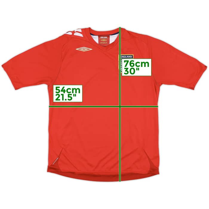 2006-08 England Away Shirt - 5/10 - (L)