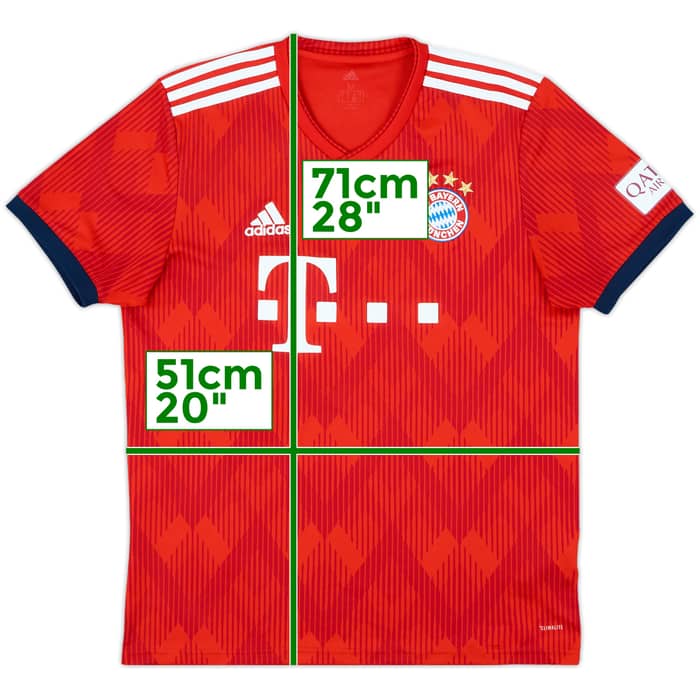 2018-19 Bayern Munich Home Shirt - 4/10 - (M)