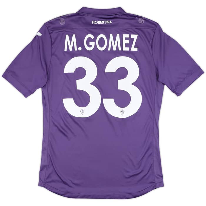 2013-14 Fiorentina Home Shirt Gomez #33 - 6/10 - (M)