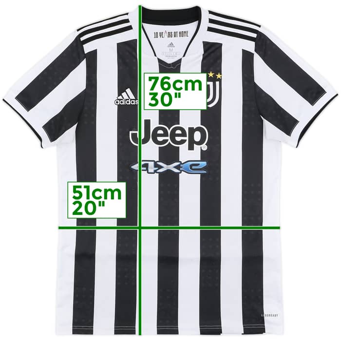 2021-22 Juventus Home Shirt - 4/10 - (M)