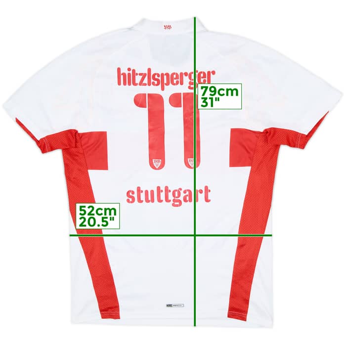 2007-08 Stuttgart Home Shirt Hitzlsperger #11 - 6/10 - (L)