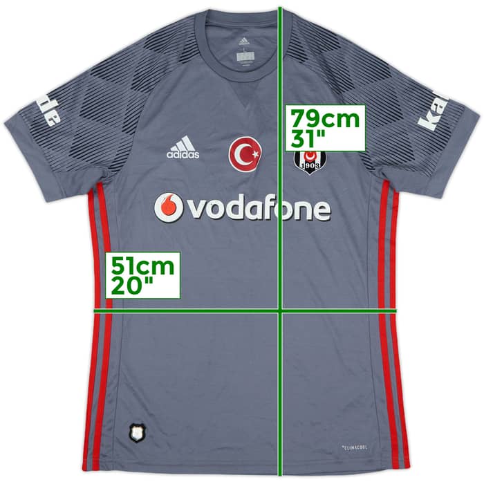 2017-18 Besiktas Third L/S Shirt - 5/10 - (L)