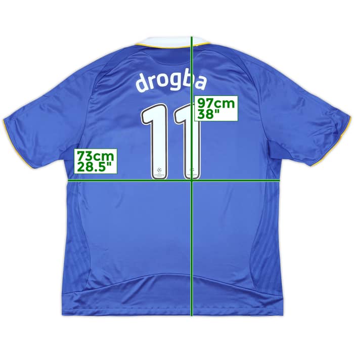 2008-09 Chelsea Home Shirt Drogba #11 - 8/10 - (3XL)