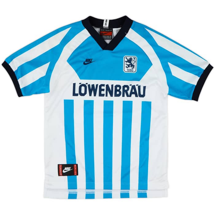 1995-96 1860 Munich Home Shirt - 9/10 - (L.Boys)
