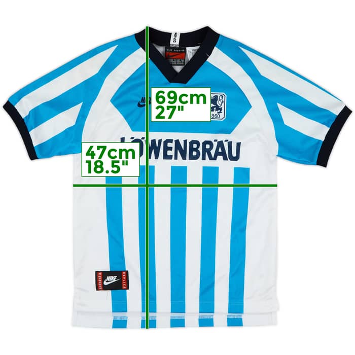 1995-96 1860 Munich Home Shirt - 9/10 - (L.Boys)