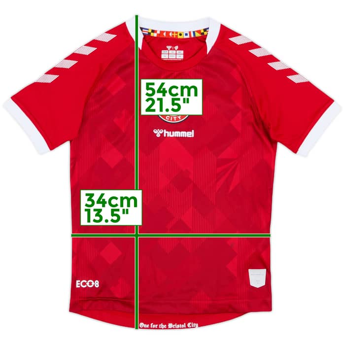 2021-22 Bristol City Home Shirt - 7/10 - (M.Boys)