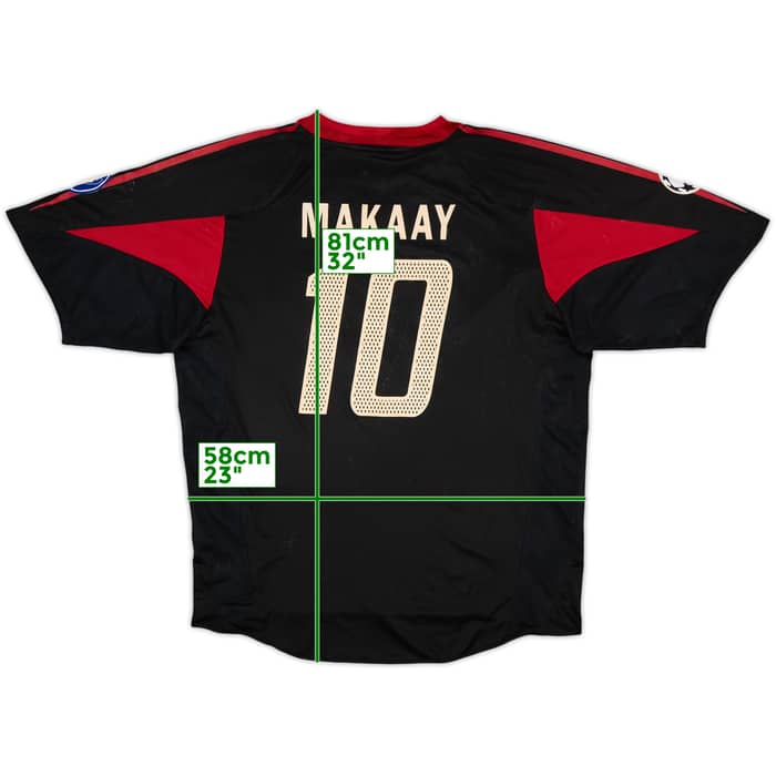 2004-05 Bayern Munich Third Shirt Makaay #10 - 6/10 - (XL)