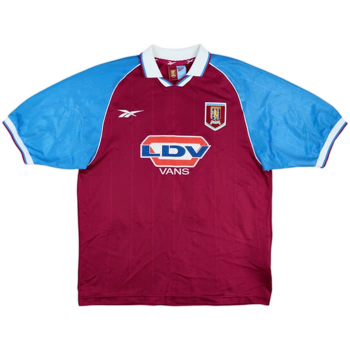 1998-99 Aston Villa Home Shirt Dublin #14 - 9/10 - (M)