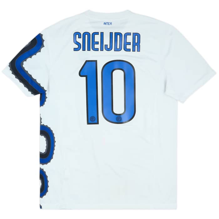 2010-11 Inter Milan Away Shirt Sneijder #10 - 7/10 - (L)
