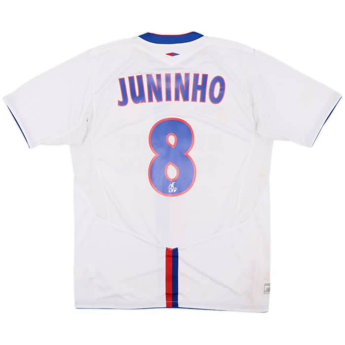 2004-05 Lyon Home Shirt Juninho #8 - 4/10 - (M)