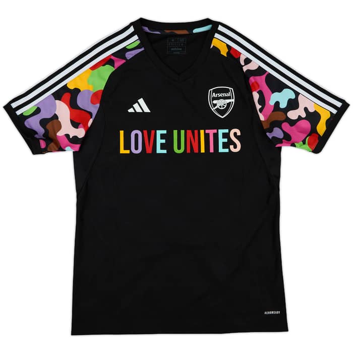 2023-24 Arsenal adidas 'Love Unites Pride' Training Shirt - 10/10 - (M)