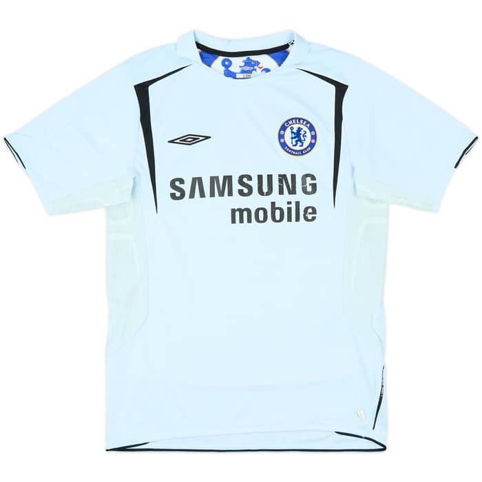 2005-06 Chelsea Away Shirt Essien #5 - 7/10 - (M)