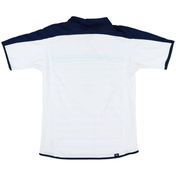 2003-05 England Home Shirt Scholes #8 - 7/10 - (M)