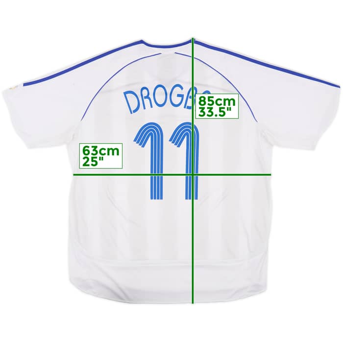 2006-07 Chelsea Away Shirt Drogba #11 - 6/10 - (XXL)