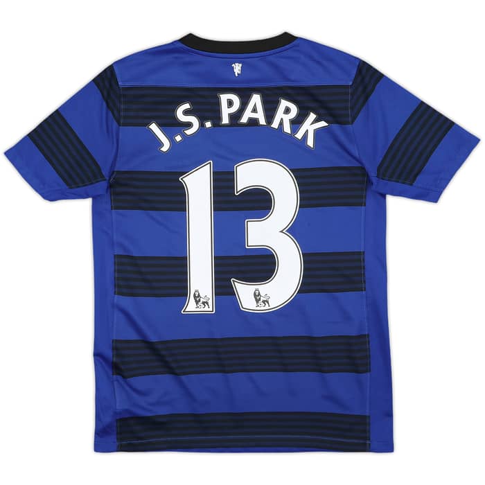 2011-13 Manchester United Away Shirt J.S.Park #13 - 7/10 - (L.Boys)