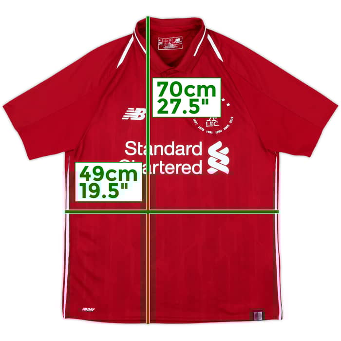 2018-19 Liverpool '6 Times' Special Edition Shirt - 7/10 - (S)