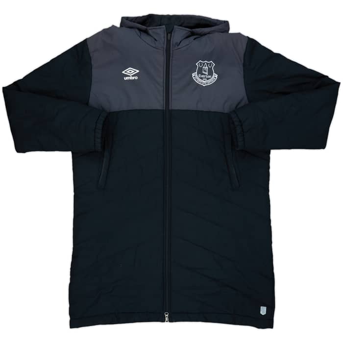 2015-16 Everton Umbro Padded Bench Coat - 9/10 - (XL)