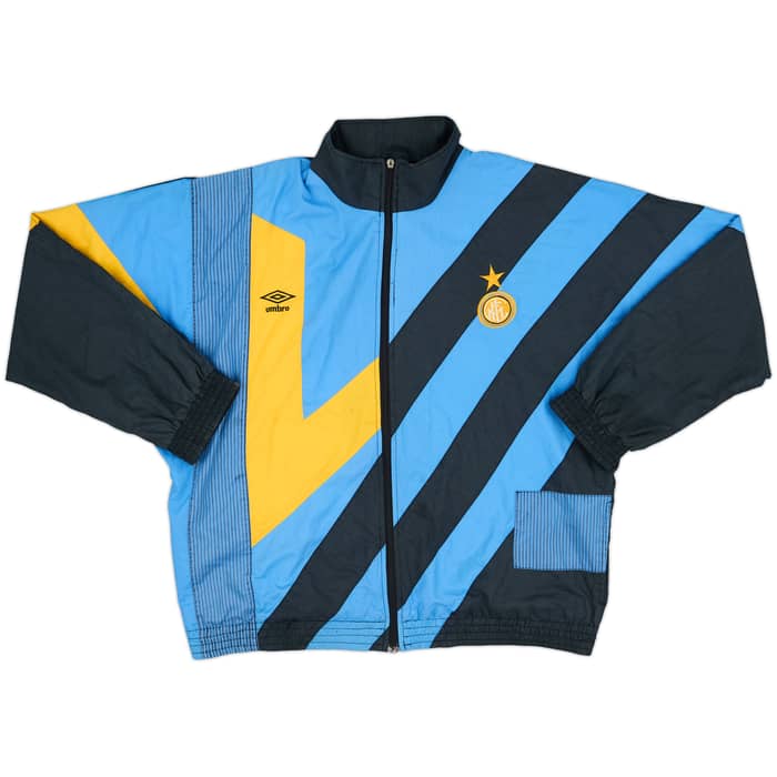 1992-93 Inter Milan Umbro Track Jacket - 8/10 - (XXL)