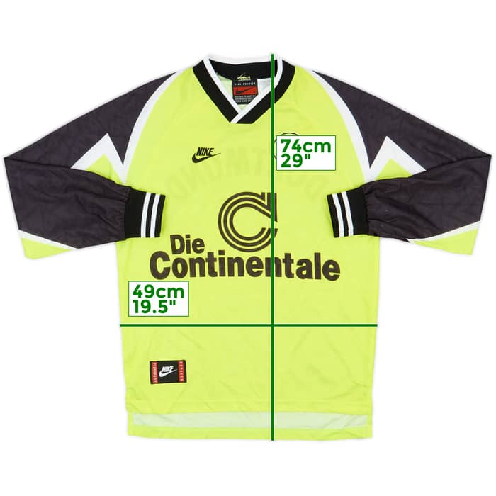1995-96 Borussia Dortmund Home L/S Shirt - 10/10 - (S)