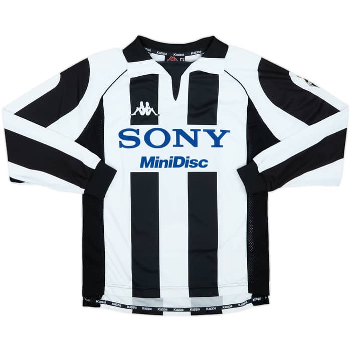 1997-98 Juventus Centenary Home L/S Shirt Zidane #21 - 9/10 - (S)