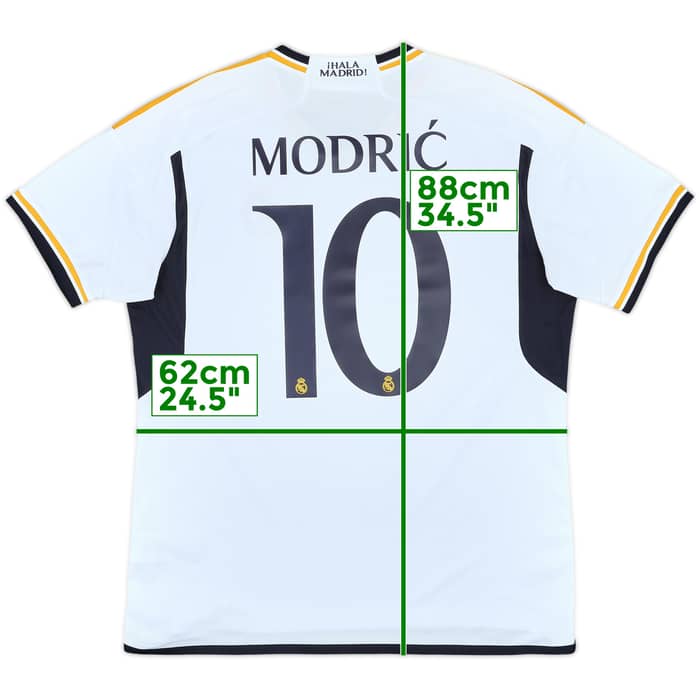 2023-24 Real Madrid Home Shirt Modric #10 - 9/10 - (XL)