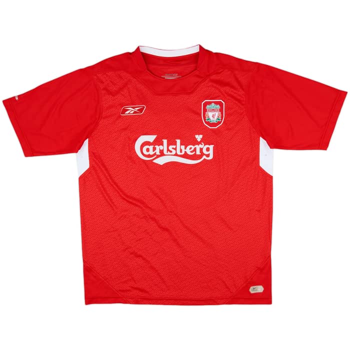 2004-06 Liverpool Home Shirt Fowler #11 - 6/10 - (L)