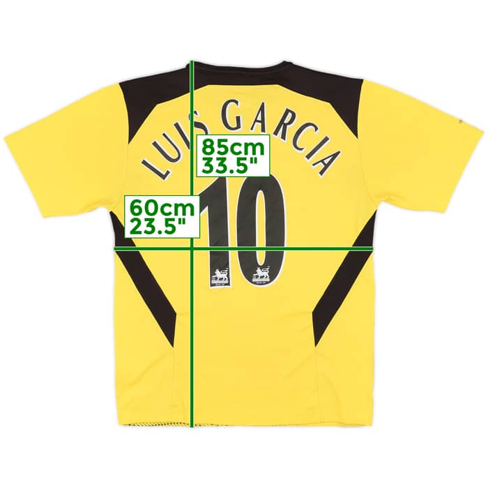 2004-06 Liverpool Away Shirt Luis Garcia #10 - 8/10 - (M)